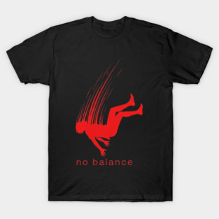 No Balance Falling Figure T-Shirt