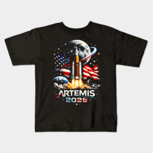 Artemis-2 Kids T-Shirt