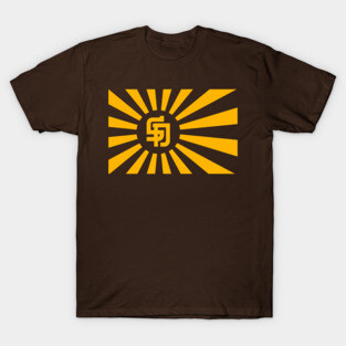 Padres Japanese War Flag T-Shirt