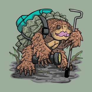 Herping Alligator Snapping Turtle