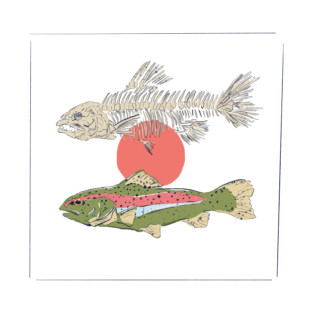 Scientific Trout Design T-Shirt